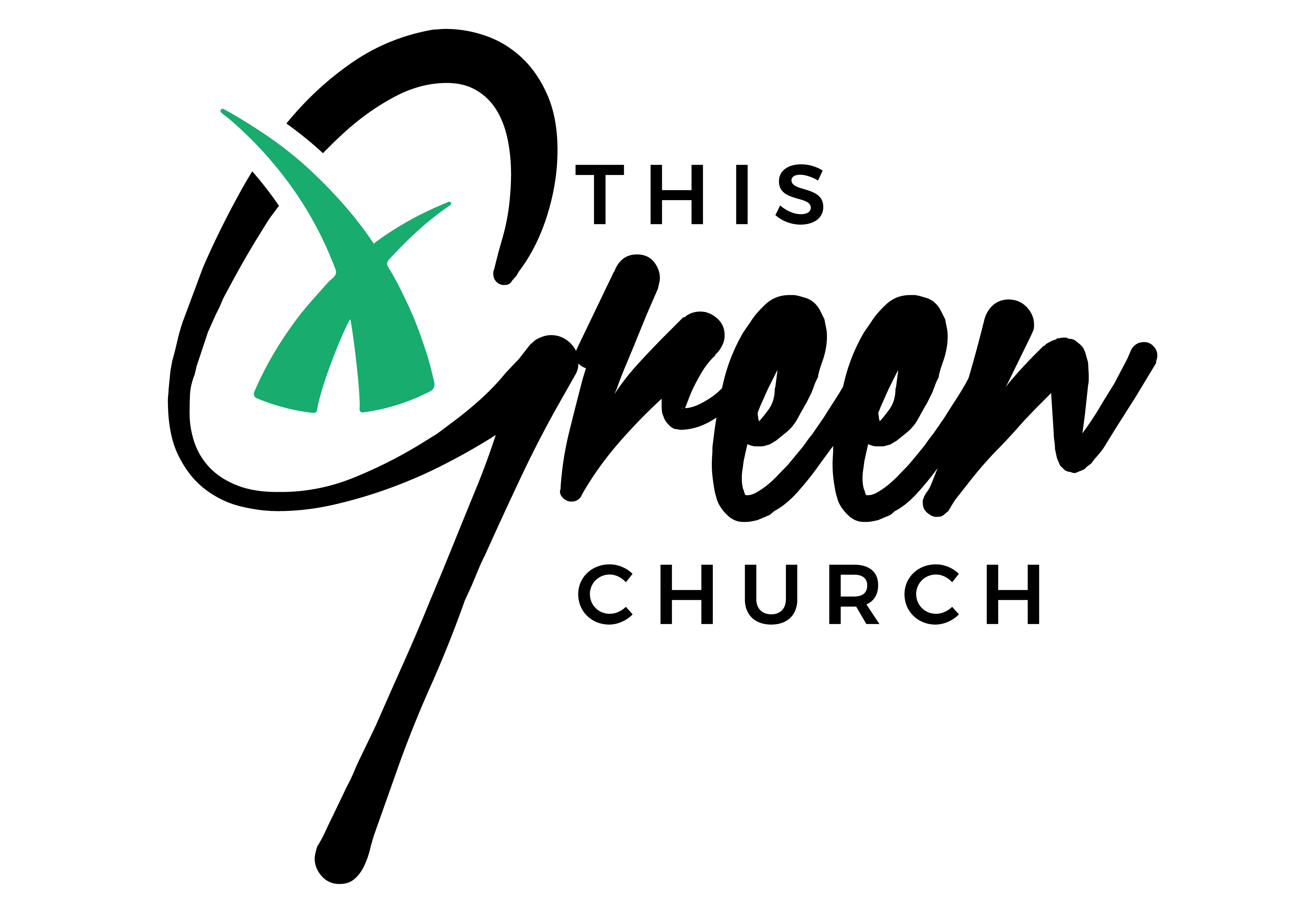 This Green Church Logo